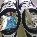 El truco de los zapateros, porque cada noche ponen 1 periódico de papel en los zapatos
