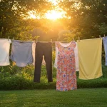 Dear bills, with the sheet trick your clothes dry in 10 minutes
