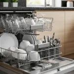 Dishwasher: Throw away a tablespoon before running it: save money at the end of the month.