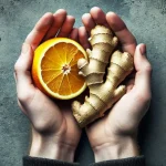 Don’t throw away the orange peels. Combine them with ginger, it’s really powerful