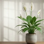 Peace lily, forget water: water it with this and it will last you forever.
